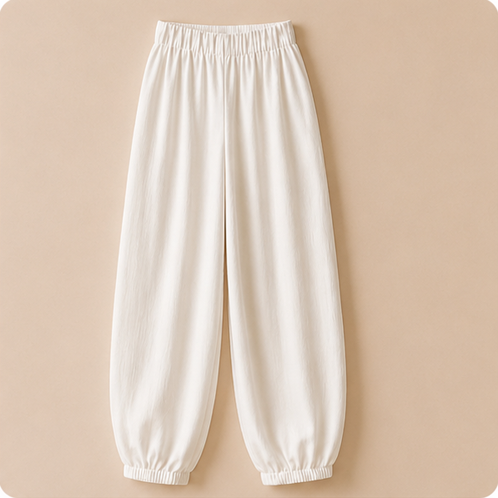 white pants by ZAYNE Collection